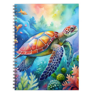 Painted Sea Turtle  Notebook