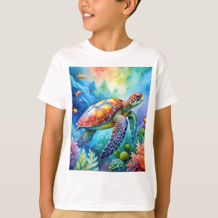 Painted Sea Turtle T-Shirt