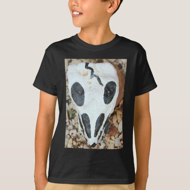 painted skull T-Shirt (Front)