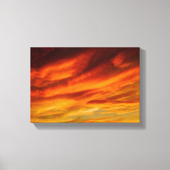 Painted Sky Canvas Print (Front)