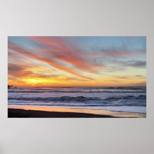 Painted Sky Poster (Front)