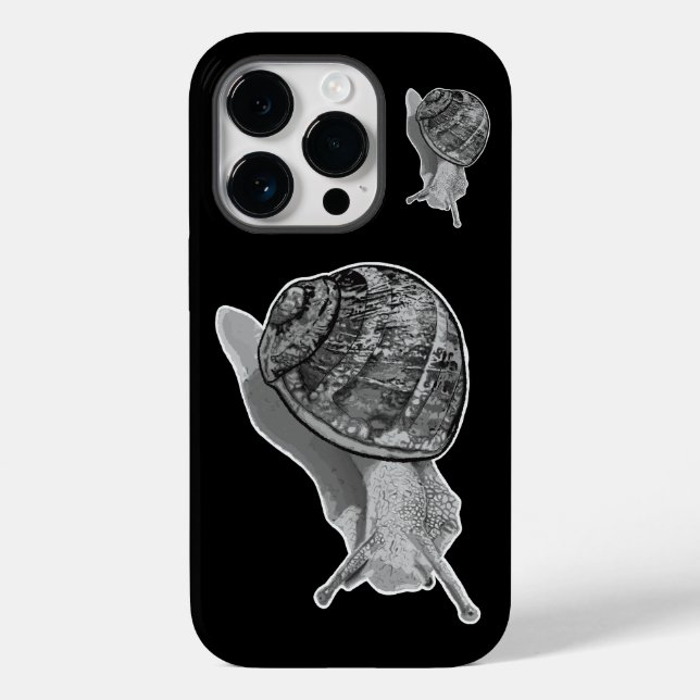 Painted Snail "Stickers" Case-Mate iPhone Case (Back)