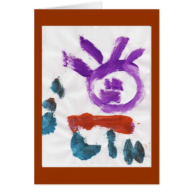 Painted Sun Card (Front)