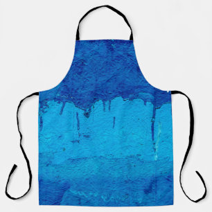Painted textured and decorativeabstract, architect apron