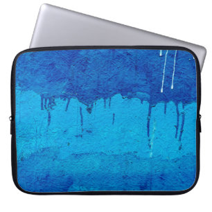Painted textured and decorativeabstract, architect laptop sleeve