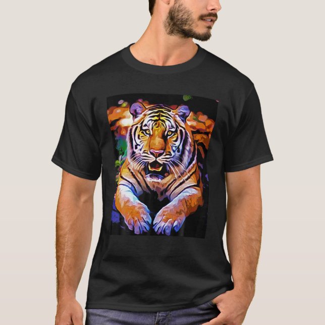 Painted Tiger T-Shirt (Front)