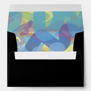 PAINTED TORAH Bat Bar Mitzvah Pre-Adressed Envelopes