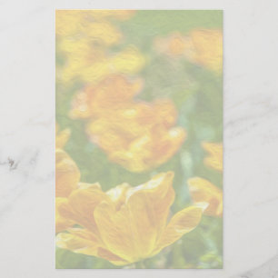 Painted Tulips Stationery
