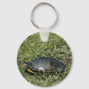 Painted Turtle Key Ring
