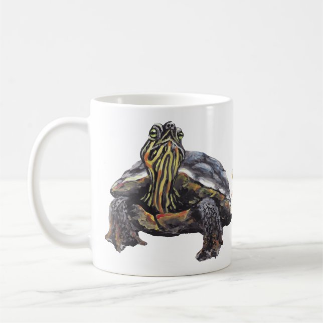 Painted Turtle Mug (Left)
