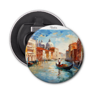 Painted Venice, Italy Bottle Opener