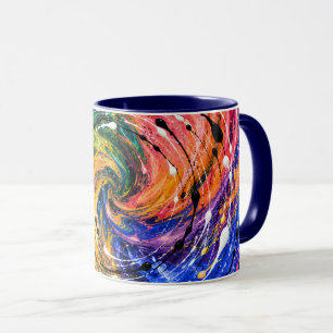 Painted Vortex Mug