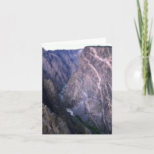 Painted Wall, Black Canyon of the Gunnison  Card
