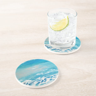 Painted Water Colours  Coaster