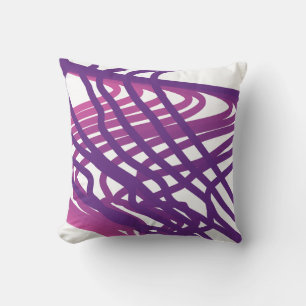 Painted Watercolor Loops Cushion