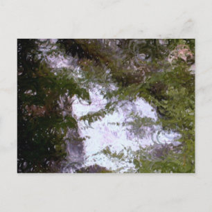 Painted Waterfall Postcard
