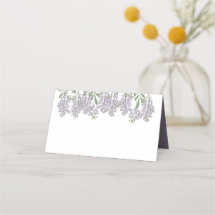 Painted Wisteria Blank Place Cards