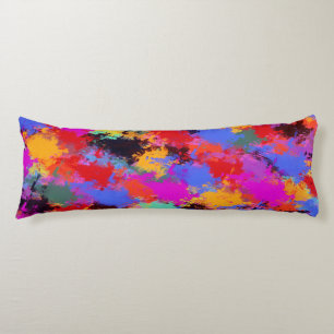 Painted Zebra Body Cushion