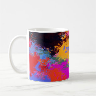 Painted Zebra Coffee Mug