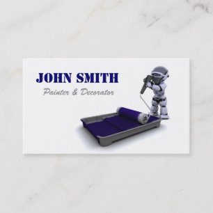 Painter and Decorator Business Card