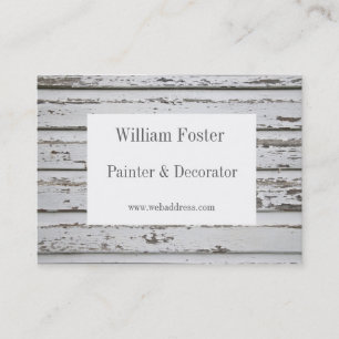 Painter and Decorator Customisable Business Cards