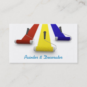 Painter and Decorators Business Card