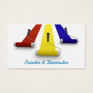 Painter And Decorator Business Cards - Business Card Printing | Zazzle