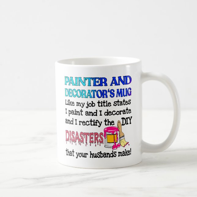  Painter and Decorator's Gift Coffee Mug (Right)