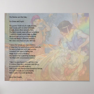 Painter and the Fairy Poster