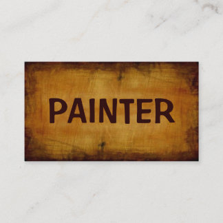 Painter Antique Business Card