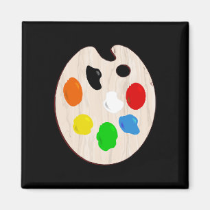 Painter Artist Paint Palette Halloween Costume  Magnet