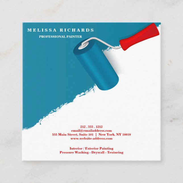Painter Business Card (Front)