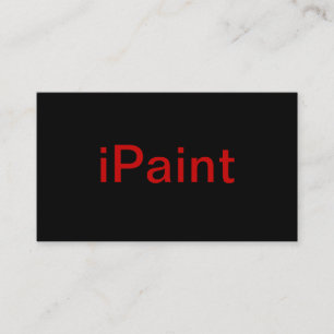Painter Business Card