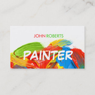 Painter business card