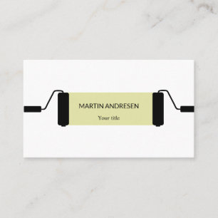 painter business card