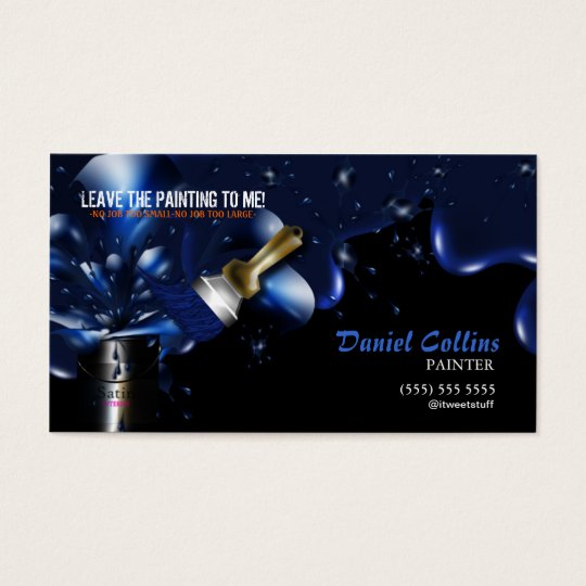 Painter Business Card