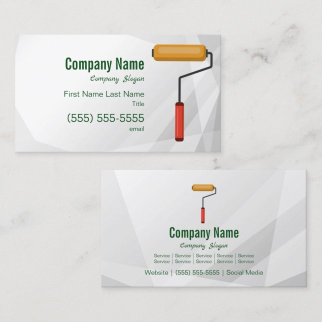 Painter Business Card (Front/Back)