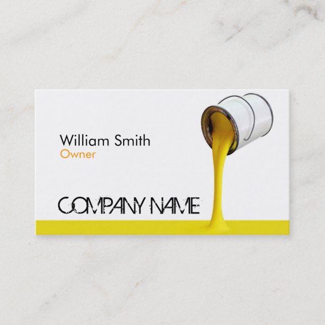 Painter Business Card (Front)