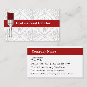 Painter Business Cards