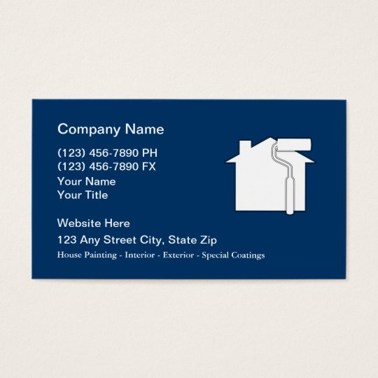 Painter Business Cards