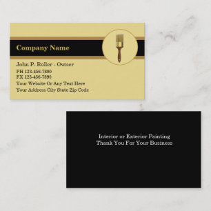 Painter Business Cards