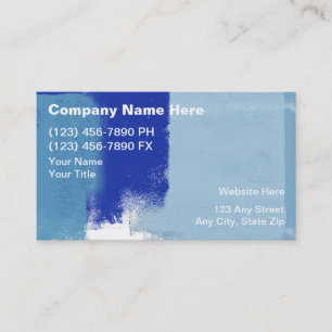 Painter Business Cards