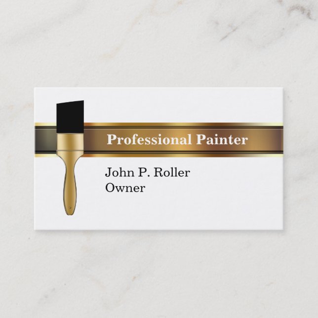 Painter Business Cards (Front)