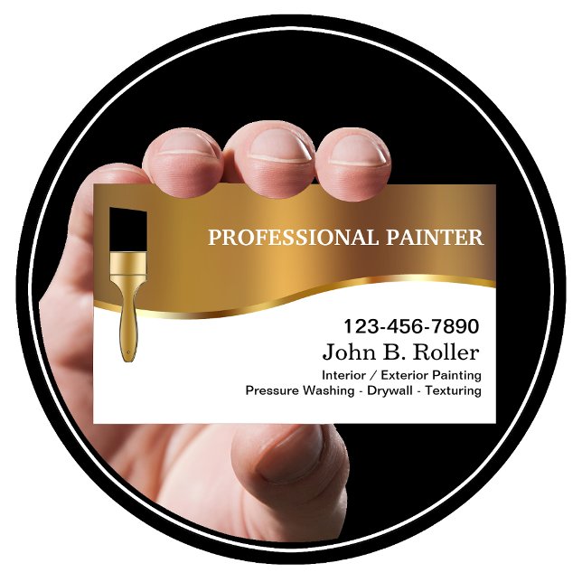 Painter Business Cards (Creator Uploaded)