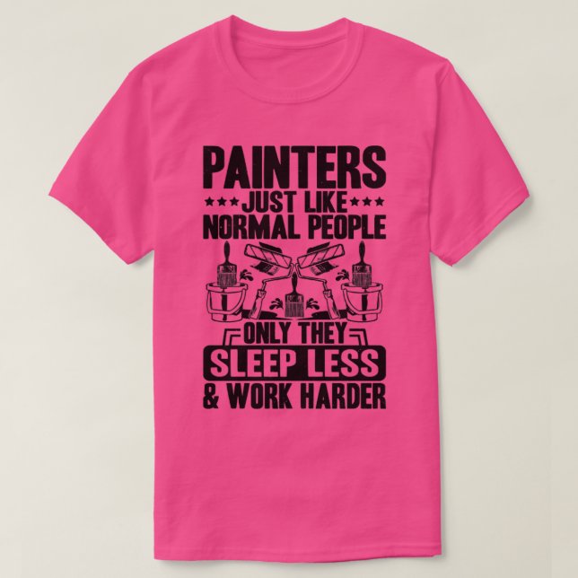 Painter Decorator House Painter14  T-Shirt (Design Front)