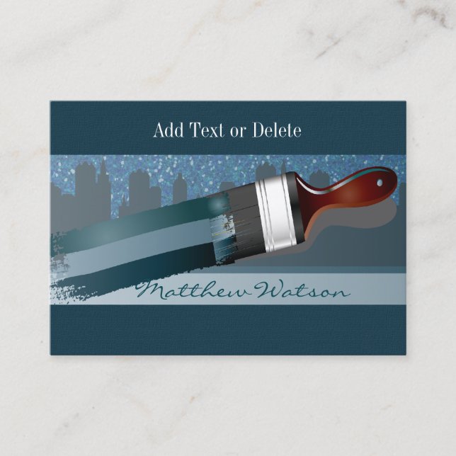 Painter / Designer / City Planner Business Card (Front)