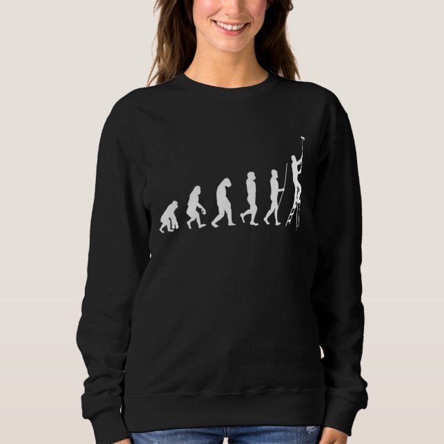 Painter Evolution  For Painters Sweatshirt (Front)