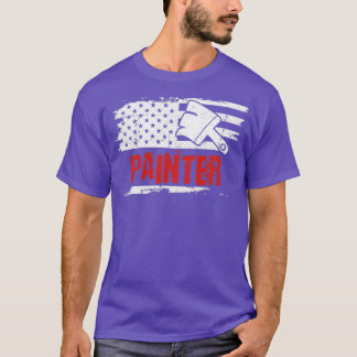 Painter Job Vintage America Worker T-Shirt