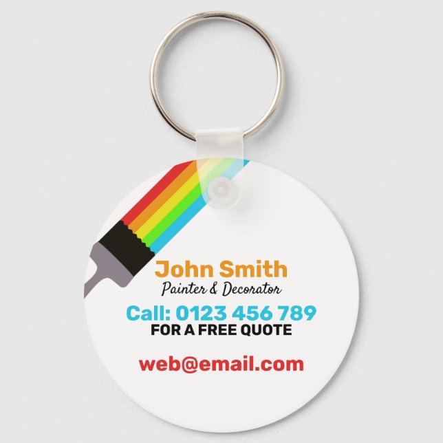 Painter Key Ring (Front)