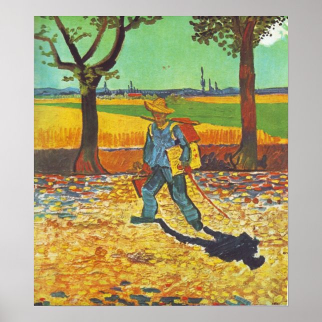 Painter on the Road to Tarascon Poster (Front)